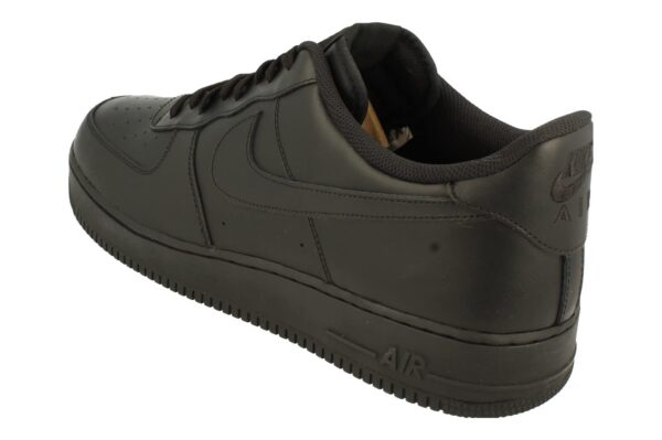 Nike Air Force 1 07 Hommes Trainers 315122 Sneakers Chaussures  Black 001 – Image 6