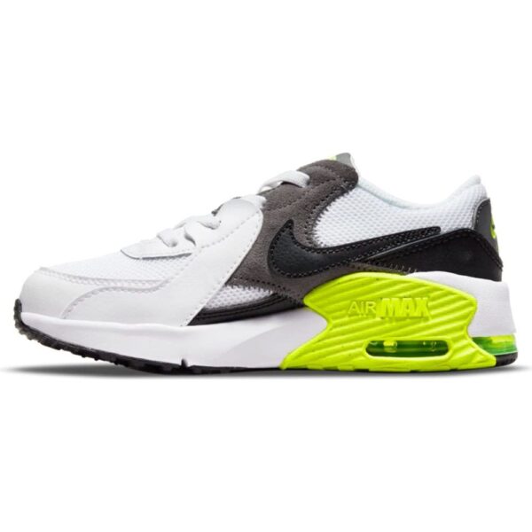 Nike Air Max Excee Chaussure de Course, Multicolore White Black Iron Grey Volt