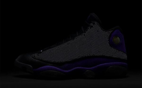 Jordan Air 13 Retro Hyper Royal  Chaussures pour homme, Noir/blanc/violet – Image 2