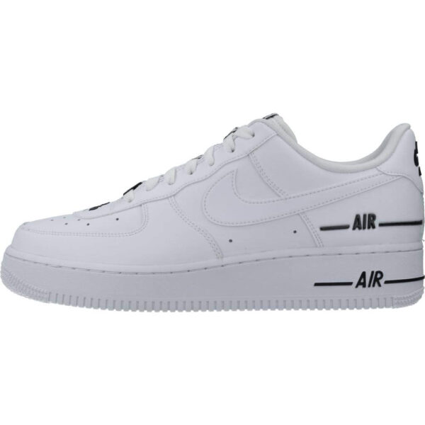 Nike Homme Air Force 1 '07 Lv8 3 Chaussure de Basket, Blanc/Blanc-Noir – Image 8