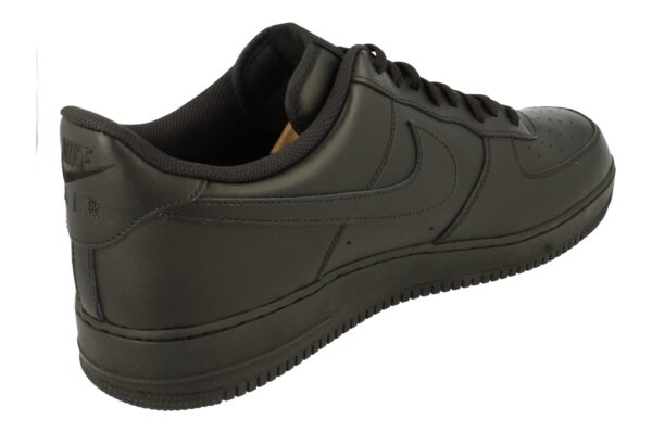 Nike Air Force 1 07 Hommes Trainers 315122 Sneakers Chaussures  Black 001 – Image 3