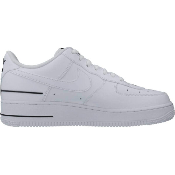 Nike Homme Air Force 1 '07 Lv8 3 Chaussure de Basket, Blanc/Blanc-Noir – Image 6