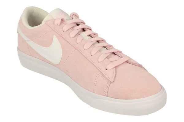 Nike Blazer Low Suede Hommes Trainers CZ4703 Sneakers Chaussures  (Pink Foam White 600) – Image 2