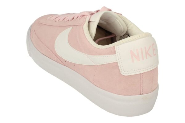 Nike Blazer Low Suede Hommes Trainers CZ4703 Sneakers Chaussures  (Pink Foam White 600) – Image 3