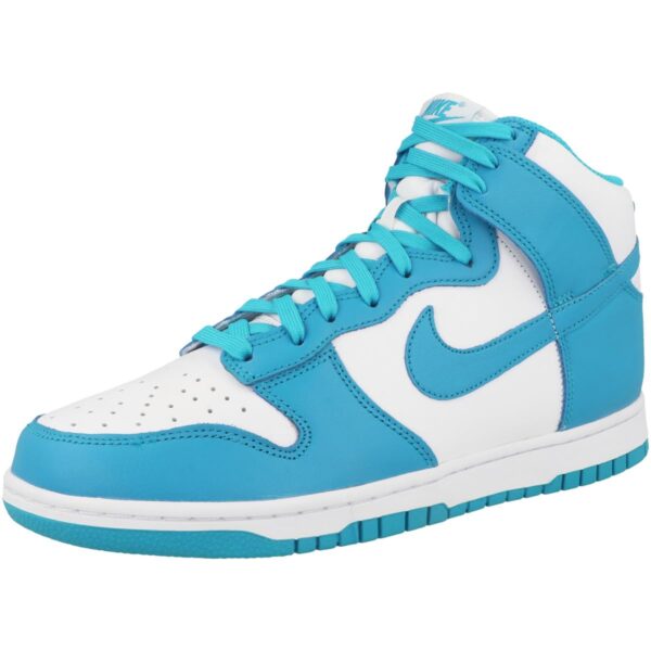 Nike Chaussures Homme Dunk High Retro Blanc Vast Grey DD1399-100, Bleu laser/bleu laser-blanc – Image 4