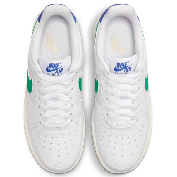 Nike Air Force 1 Low Chaussures basses pour femme Blanc/vert stade – Image 3