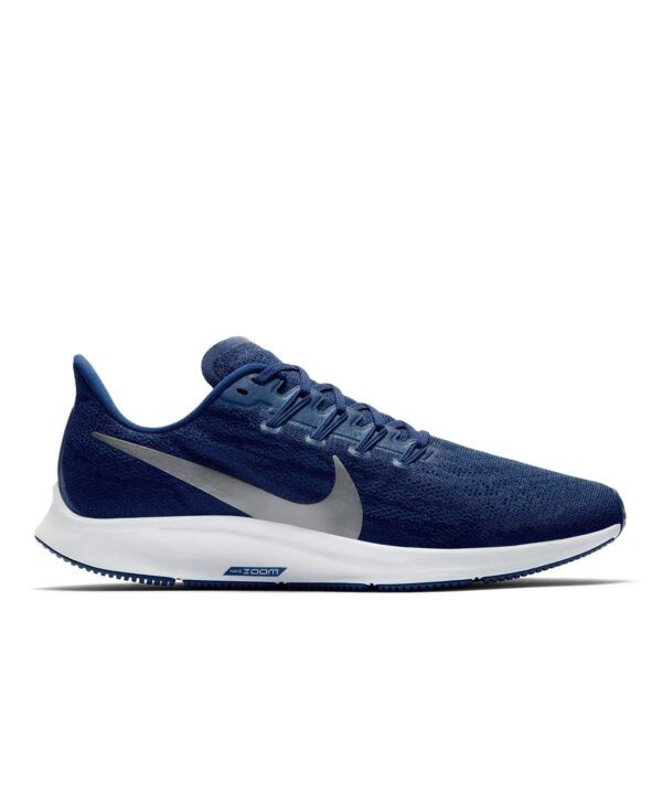 Nike Homme AIR Zoom Pegasus 36 Chaussures de Running, Bleu Blue Void MTLC Silver Coastal Blue Black Platinum Tint 401 – Image 7