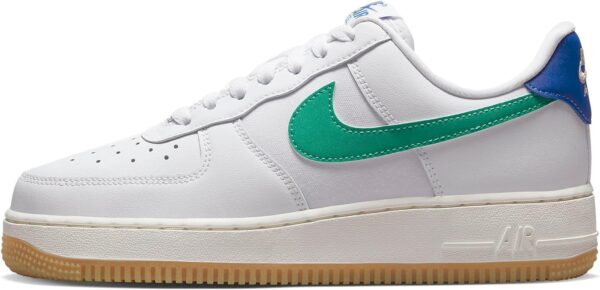 Nike Air Force 1 Low Chaussures basses pour femme Blanc/vert stade