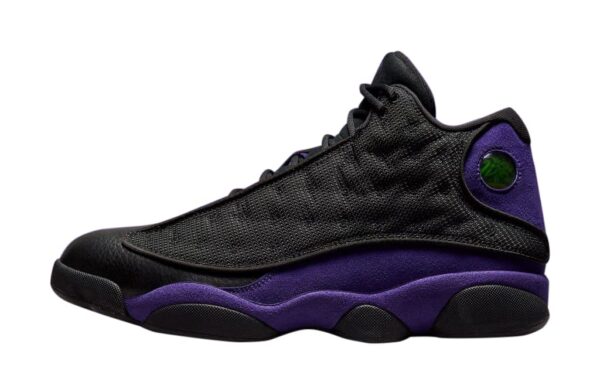 Jordan Air 13 Retro Hyper Royal  Chaussures pour homme, Noir/blanc/violet