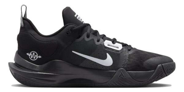 Nike Chaussures de basket-ball pour hommes, Noir/gris loup/blanc/noir – Image 5