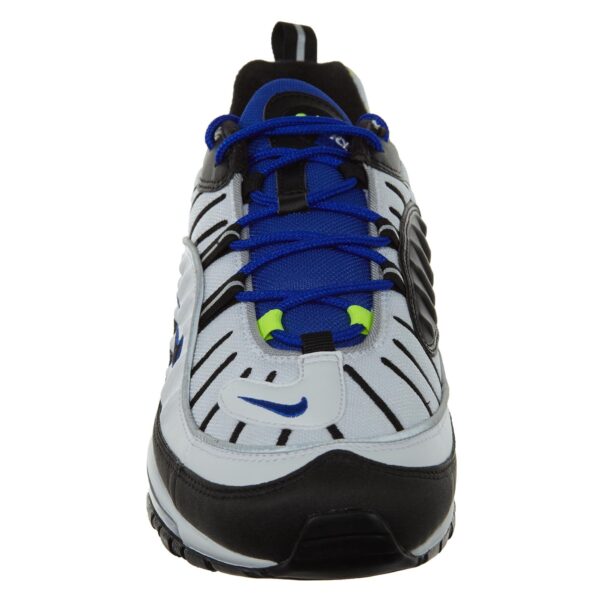 Nike Homme Air Max 98 Chaussure de Course, Blanco/Negro/Racer Blue/Voltio – Image 4