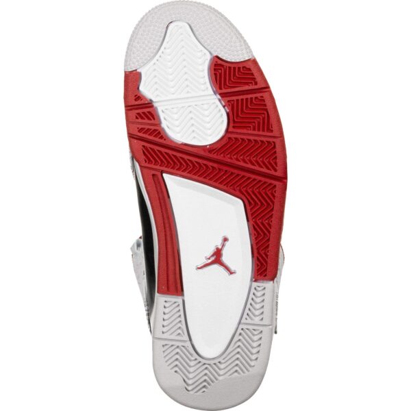 Nike Homme Air Jordan Dub Zero Chaussure De Course, White/Black-Varsity Red-Neutral Grey – Image 2