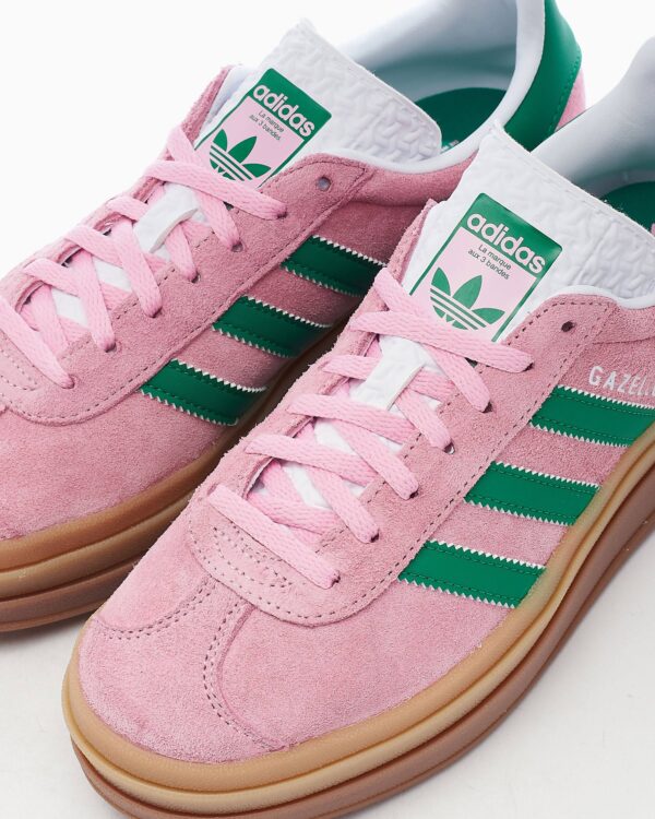 Adidas Originals - Gazelle Bold - Baskets - Rose Pastel/Vert – Image 5