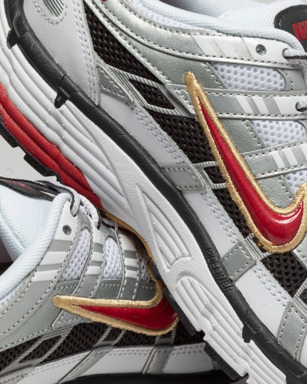 Nike P-6000 White/Metallic Gold-Varsity Red-Metallic Silver-Black – Image 7