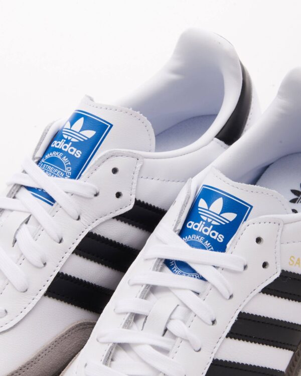 Adidas Samba OG Bianco Nero White Black – Image 7