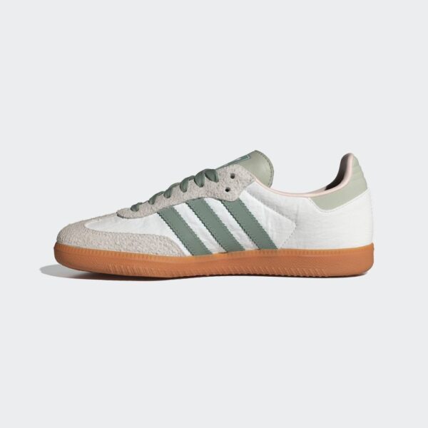 Adidas Chaussure Samba OG - Cloud White / Silver Green / Putty Mauve – Image 2