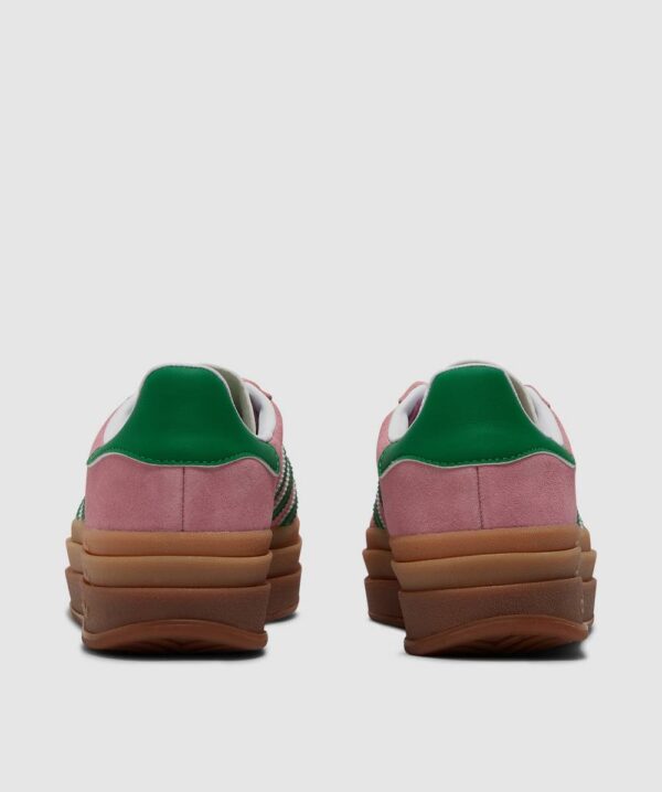 Adidas Originals - Gazelle Bold - Baskets - Rose Pastel/Vert – Image 9